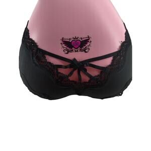 Victoria's Secret Classic Black Very Sexy Cheeky Panty Size Large